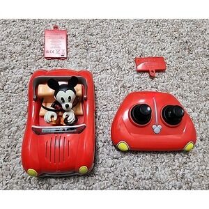 Disney Parks Mickey Minnie's Runaway Railway R/C Roadster Car Set 3 Pieces Only
